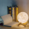 3D Printing Remote Controlled Dimmable Moon Light